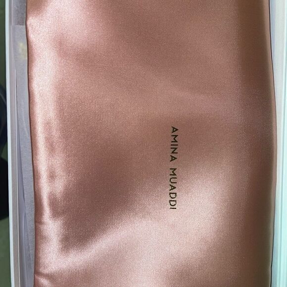 Brand New Amina Muaddi Lupita PVC Clear Cinderella Slipper - Picture 8 of 8